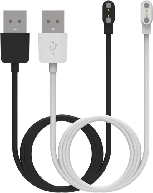 Smart Watch Charger Magnetic 2 Pin for KEEPONFIT ID Sport01/IDW21, Erkwei/HOK/Iaret I39H, Stiive LCW01 Watch Charger