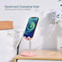 OATSBASF Cute Cell Phone Stand, Adjustable Bunny Phone Holder for Desk, Thick Case Friendly for All Phones (Pink)
