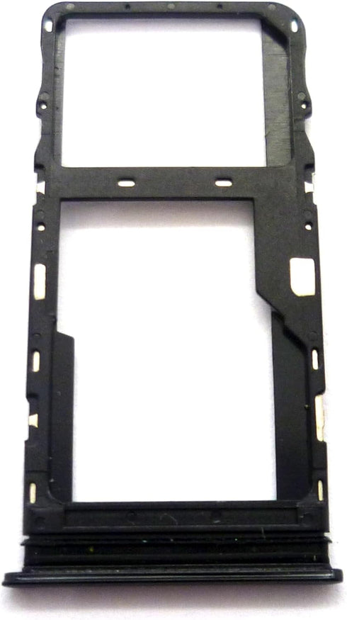 10 5G T790S Sim Card Holder Slot MicroSD Tray Replacement Compatible with TCL UW Verizon (Black)