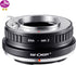 K&F Concept Lens Mount Adapter EXA-NIK Z, Manual Focus Compatible with Exakta, Auto Topcon Lens to Nikon Z Mount