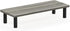 Furinno French Oak Grey/Black Monitor Riser Stand