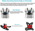 PellKing Mobile Phone Chest Mount Harness Strap Holder for Samsung iPhone Plus, Action Camera POV