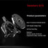 IFOOTAGE Seastar Quick Release Plate, Quick Setup Kit with 1/4" 3/8" Screw, Compatible with SLR, Video Camera, Ball
