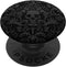 Black Skull Bones Head Skeleton Bone Goth Gothic Pattern PopSockets Standard PopGrip