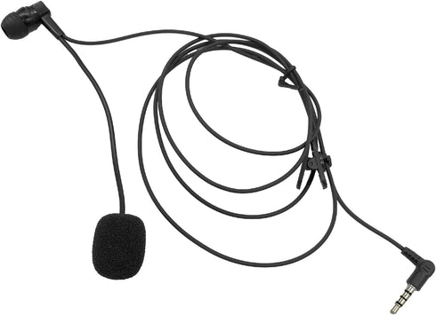 Football Coach Earphone in Ear Soccer Ref Coaching Headphones Kit with Microphone for Volleyball Earpiece Referee