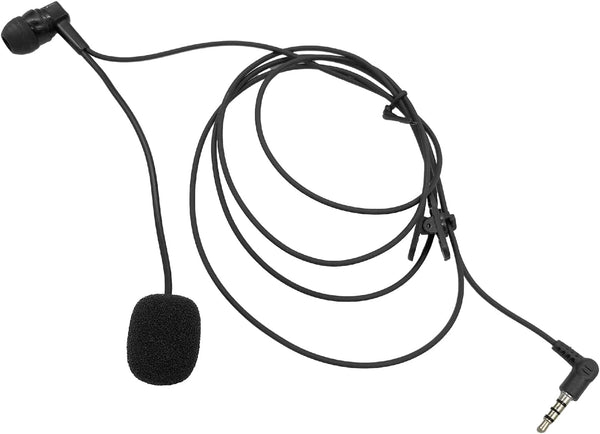 Football Coach Earphone in Ear Soccer Ref Coaching Headphones Kit with Microphone for Volleyball Earpiece Referee