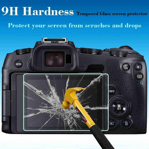 EOS RP Glass Screen Protector for Canon EOS RP Mirrorless Camera, ULBTER 9H Tempered Glass Edge to Edge