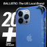 BALLISTIC Protective Case for iPhone 13 Pro (ONLY) - Shockproof with Camera Lens Protector, 6.1 inch 2021, Blue