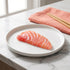 Abaodam Simulated Salmon Slices/Pieces as Photography Props Artificial Model Lifelike Fish Decoration for Restaurant