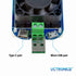 UCTRONICS Electronic USB Load Tester, Adjustable Discharge Resistor Module 35W, Test and Trigger QC2.0 QC3.0 AFC 9V FCP.
