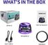 ZNCRSISTY G200 3D 7H Magnetic Bluetooth Speaker - Portable Mini Speakers with RGB Light, Multifunctional Speaker