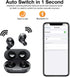 X9 Wireless Earbuds - Bluetooth 5.3, Waterproof, Touch Control, Deep Bass Headphones for Sports & Gaming (Black)