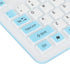 GOWENIC Foldable Silicone Keyboard 106 Keys Roll Up USB Wired Keyboard Waterproof Silent Soft Silicone Keyboard, for PC Laptop Notebook, Full Size, Stand The Temperature Minus 40 to 80?