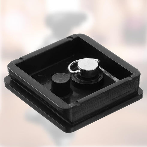 Bruislard (41x44.5x11.5mm) Tripod Quick Release Plate Camera Tripods Mount Adapter with Screws Camera Mounting Parts