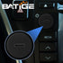 3/4" 3.1 3.1 3ft BATIGE Round Hole Small Type C Car Flush Mount Cable USB C Panel Mount Male to Female Extension Cable