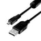 Replacement USB Camera Transfer Data Charging Cable for Sony Cybershot DSCH200, DSCH300, DSCW370, DSCW800 (Black)