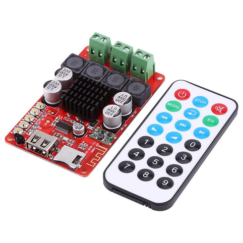Audio Power Bluetooth Amplifier Board 50W+50W DC 8-26V Portable Stereo Audio Receiver