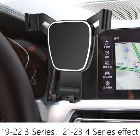 Car Phone Holder for BMW 3 Series 2019-2022 340i 330i G20, BMW 4 Series 2021-2023 430i xDrive M440i Auto Accessories