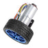 6V 65mm Toy(100RPM) DC DIY Encoder Gear Motor with Mounting Bracket Wheel Kit Micro Speed Reduction Motor Mini Motor