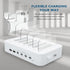 USB C Charging Station for Multiple Devices Apple, 100W 4 PD and 2 USB Charger Stations Compatible with Apple iPhone