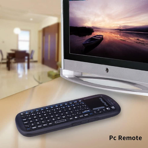 iPazzPort 2.4G Mini Wireless Keyboard with Touchpad Mouse Combo - Lightweight Portable Controller