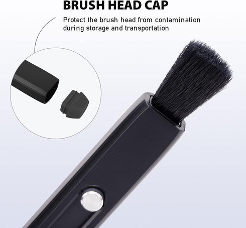 Vsgo V-P01e Professional Lens Cleaning Pen, Double-Ended Brush with Nano Optical Carbon for Camera Lens & Glasses