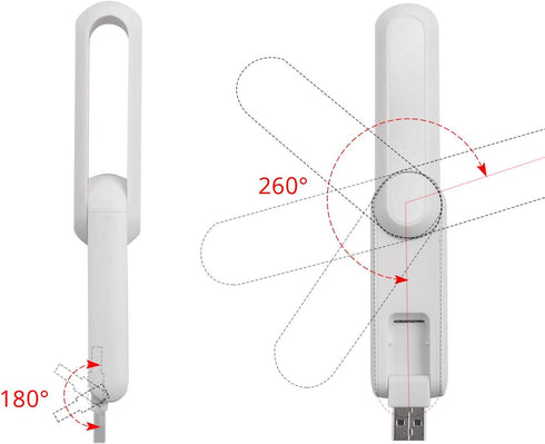 USB WiFi Range Extender - Portable 300M Dual Antenna Signal Booster, Wireless Router Repeater