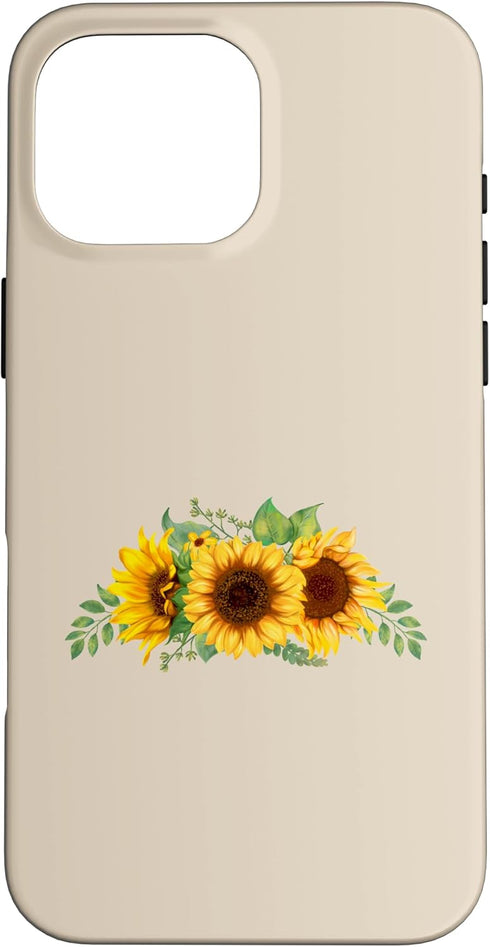 Floral Nature Designs Bright Floral Nature Gift Bouquet of Sunflowers Case for iPhone 16 Pro