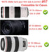 67MM Lens Cap Cover for Canon 77D 90D with EF-S 18-135mm Lens Cap, Nikon D750 D780 with 18-105mm 16-85mm Lens Cap [2