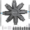 Ordilend iPhone Cleaning Kit, Charging Port Cleaner for Phone, iPad, Watch, Repair & Restore Cleaner for iPhone Speaker