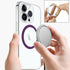 TENOC Universal Metal Ring Sticker Compatible with Magsafe/Magnetic Charger for iPhone/Samsung/Android, Magnetic