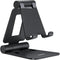 Fully Adjustable Nulaxy Dual Folding Cell Phone Stand, Foldable Desktop Phone Holder Compatible with All Phones