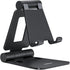 Fully Adjustable Nulaxy Dual Folding Cell Phone Stand, Foldable Desktop Phone Holder Compatible with All Phones