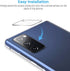 Samsung Galaxy S20 FE 5G Screen Protector & Camera Lens Protector 3 Pack - LK, Tempered Glass, Easy Frame, Case