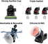 Flexible Dashboard Suction Cup Bracket Mount for Carplay Screen Monitor, Compatible with Most Portable Monitors
