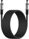 HIEbee DC 5.5x2.1mm Male to Male Aluminum Alloy Extension Cord, Power Adapter Cable,
