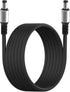 HIEbee DC 5.5x2.1mm Male to Male Aluminum Alloy Extension Cord, Power Adapter Cable,