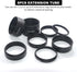 8PCS M48x0.75 Set,M48 3mm 5mm 7mm 10mm 12mm 15mm 20mm 30mm Telescope Extension Tube Extension Tube Kit Length Extending