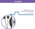 ECS WordSmith USB Transcription Headset, 7-Foot Cord, In-Ear Ear Bud with Silicone Tips, Medical & Legal Dictation