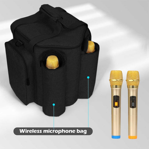 Portable Cover Carrying Case Bag for Bose S1 Pro Portable Bluetooth Speaker, Black