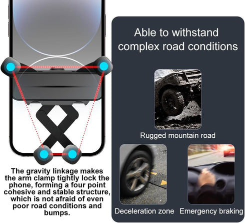 MikeHam 2007-2011 Car Phone Holder for Toyota Camry Auto Accessories[Special vehicle installationonly For Camrynon