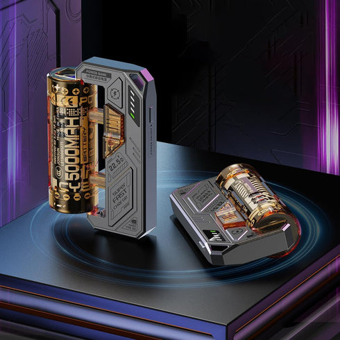 Hicoolmam 21700 3A 21700 Battery Charger Battery Charger Power Bank Function Fast Charger for Rechargeable Batteries