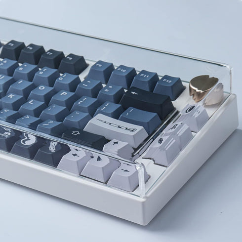Hyekit Premium Acrylic Keyboard Clear Cover Protector, Mechanical Keyboard Dust Cove for Keychron K6/Nj68/FL680