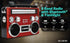 Supersonic SC-1097BT Portable 3 Band Radio with Bluetooth, MP3 Playback, Flashlight, High Sensitivity, Long-Lasting