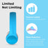 LilGadgets Connect+ Style On-Ear Kids Headphones with Microphone - SharePort Technology, SoftTouch Padding, Detachable