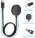 Clolasa 2 Pack 8/8 Classic/7/Ultra/6/6 Classic/5/5 Pro/4/4 Classic/3/Active 2/Active 3.3FT for Samsung Galaxy Watch