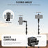 NEEWER 66" TS03 Basic Phone Tripod for iPhone & Camera w/Remote & Phone Holder, Metal Selfie Stick Travel Vlog Cell