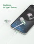 USB C Headphones for Apple iPhone 15 Pro Max iPad, Wired Earbuds in Ears Small Type C Earphones with Microphone for