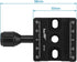 Haoge CP-51 50mm Screw Knob Clamp Adapter for Quick Release QR Plate, Camera Tripod Ballhead Monopod Ball Head Fit Arca