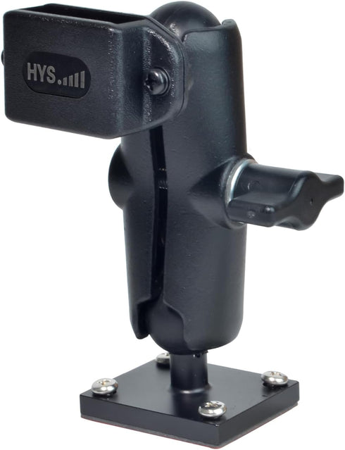HYS Heavy Duty Drill Base Handheld Radio with Belt Clip Mount, Secure Grip, Versatile Compatibility, Easy Installation